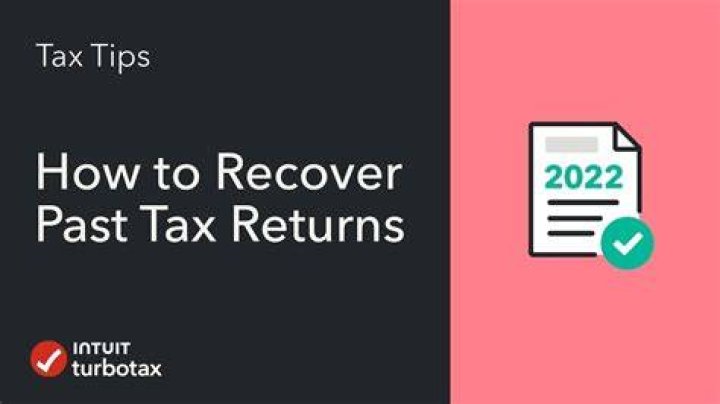 How do I order past tax returns?