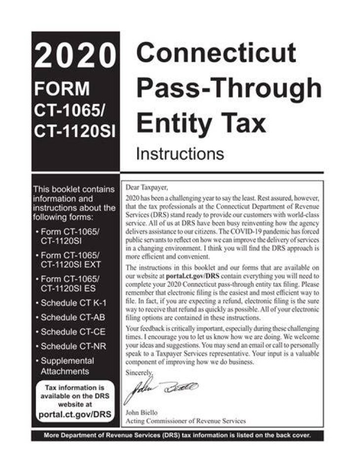 How do I pay CT pass through entity tax?