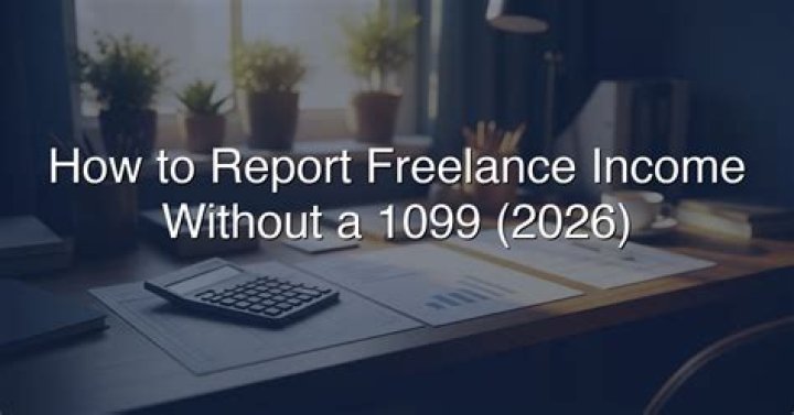 How do I report income without a 1099 or w2?