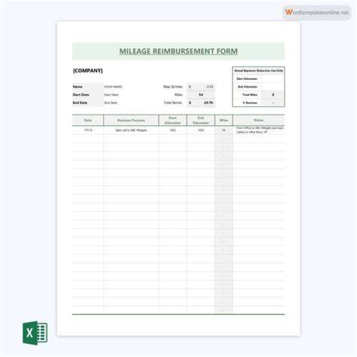 How do I report mileage reimbursement on taxes?