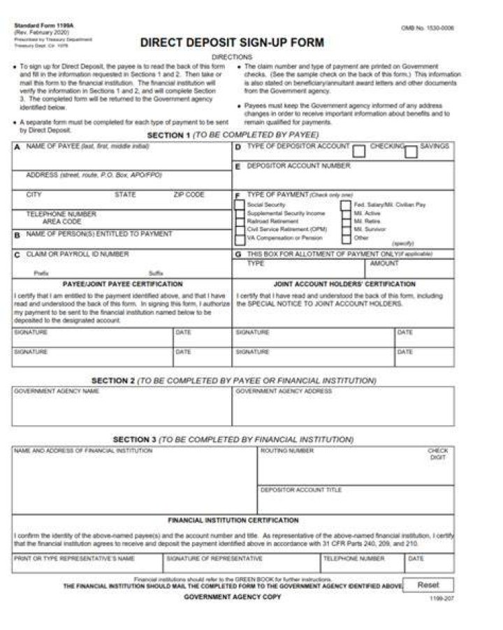 How do I sign up for direct deposit stimulus?