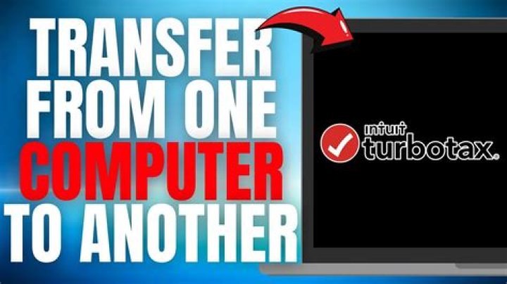 How do I transfer my TurboTax 2019 to another computer?