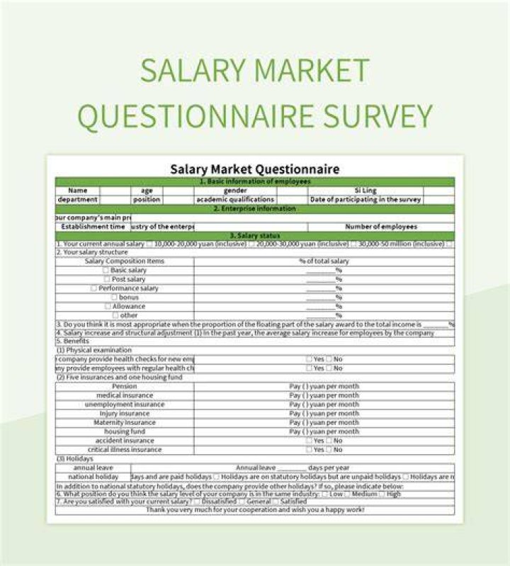 How do you ask about income in a questionnaire?