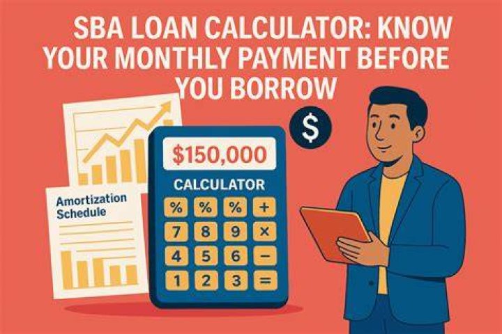 How do you calculate monthly payroll for an SBA loan?