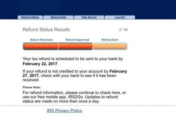 How do you know if your refund is rejected?