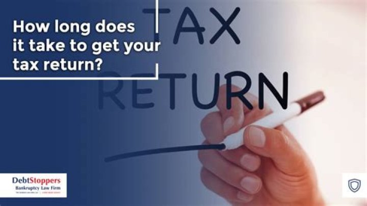 How long after acceptance do you get your tax return?
