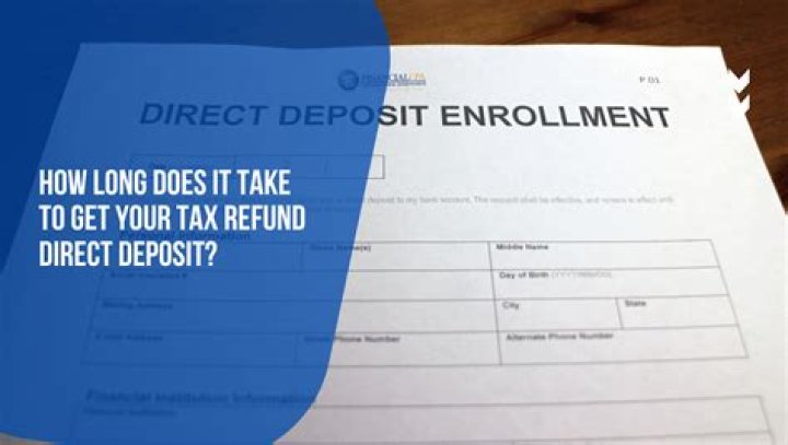 How long after direct deposit is sent?