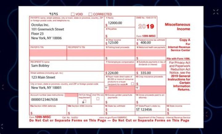 How long does it take to get 1099 in mail?