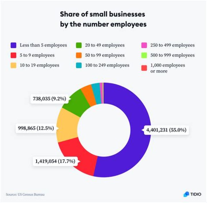 How many employees can a small business employ and still be known as a small business?