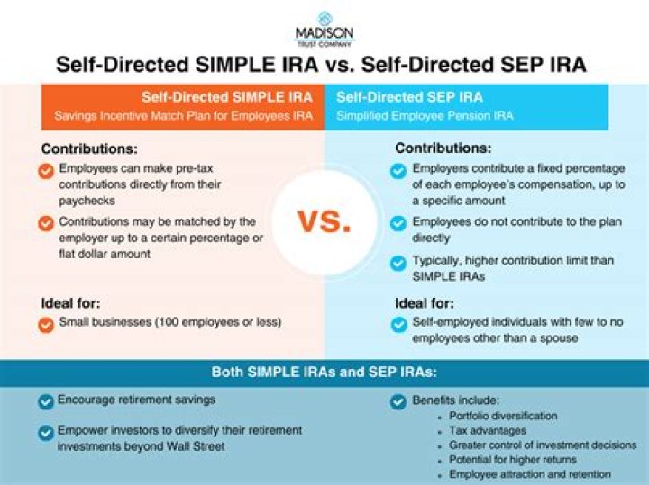 How much can a self-employed person contribute to a Simple IRA?