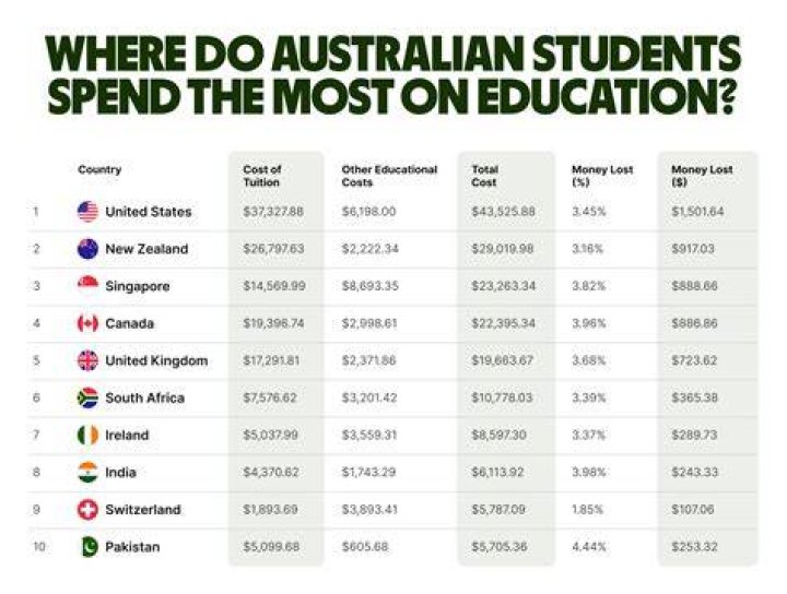 How much money do international students make?