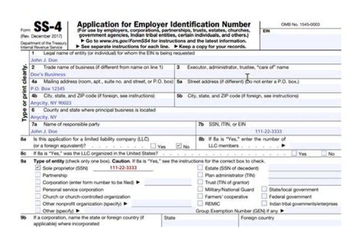 How to apply for an Employer Identification Number?
