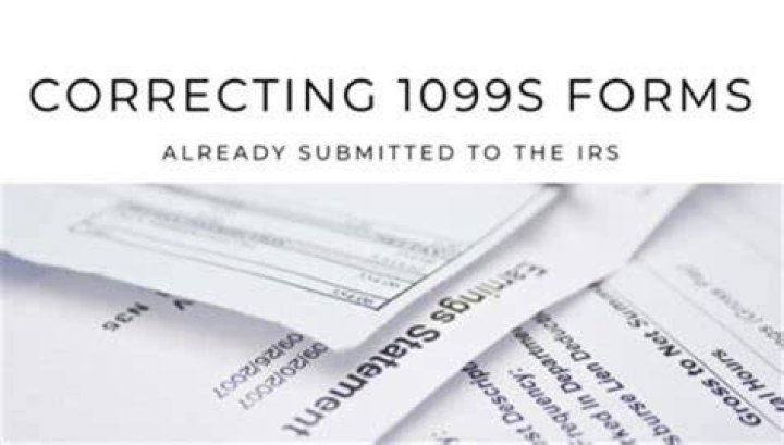 How to correct 1099s forms already submitted to the IRS?