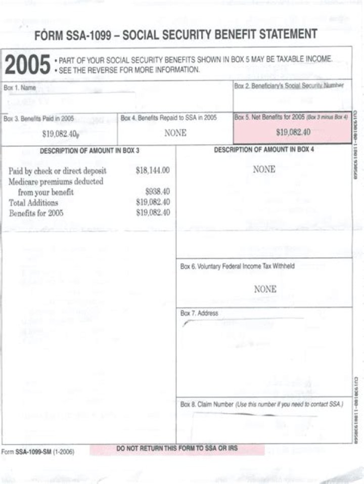 How to file Social Security 1099 tax form?