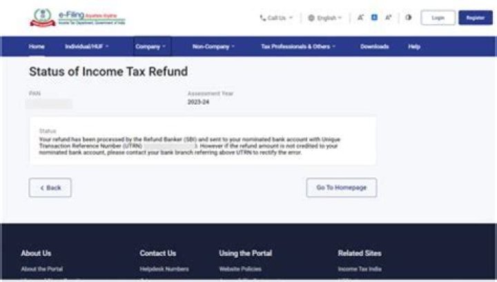 How to know the status of your income tax return?