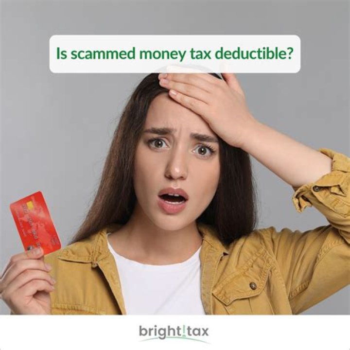 Is being scammed tax deductible?