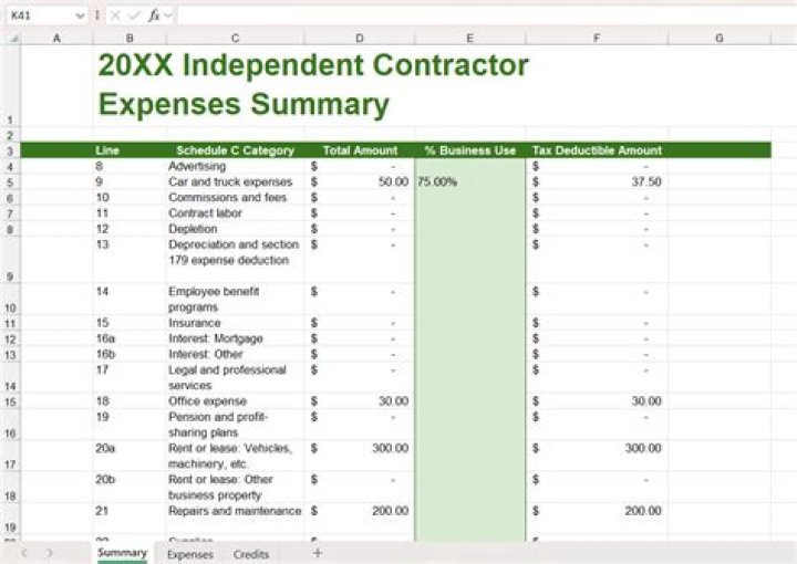 Is independent contractor a business income?