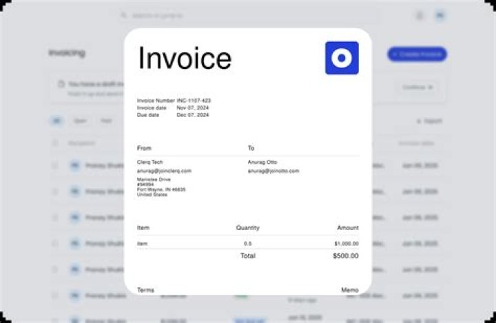 Is invoice generated after payment?
