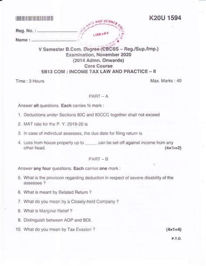 Is it good to go through previous year income tax question papers?