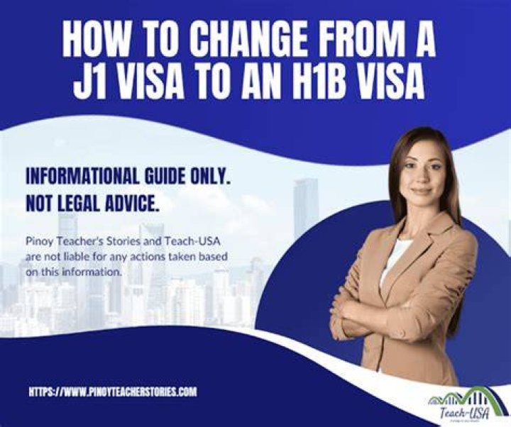 Is it possible to change J1 visa to H1B?