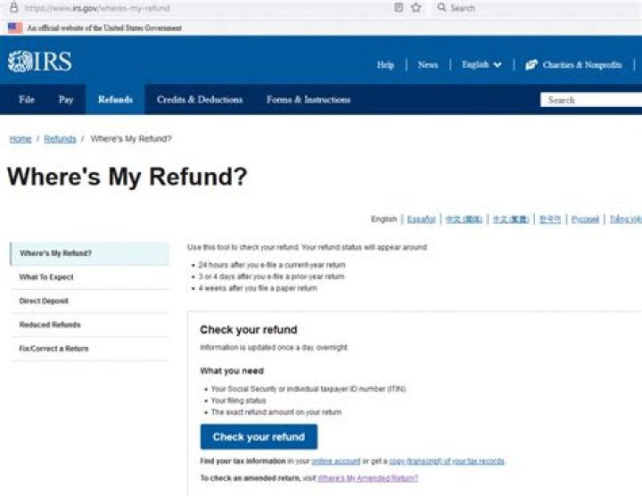 Is my tax refund a wire transfer?