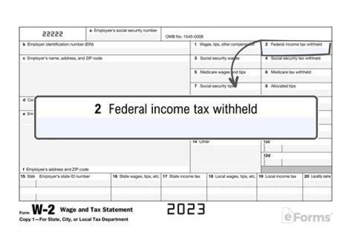 Is the federal income tax withheld what you get back?