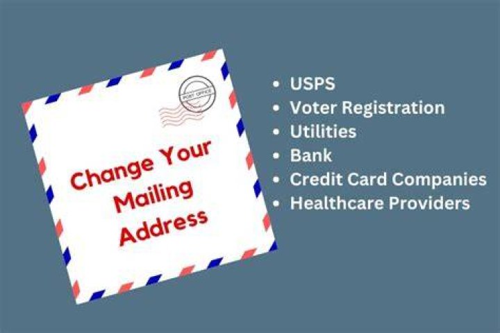 Is there a charge to change your mailing address?