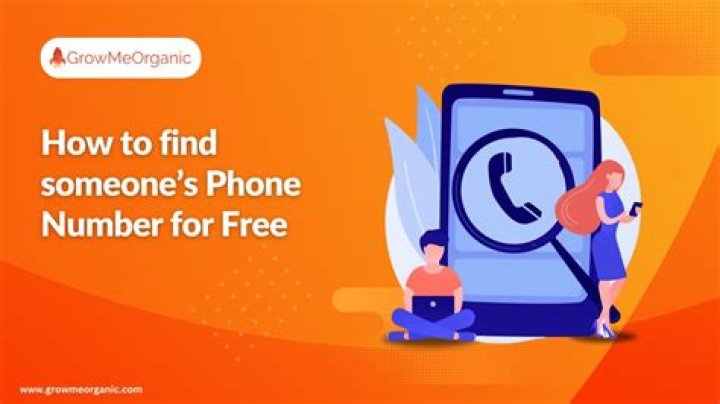 Is there a way to find a phone number for free?