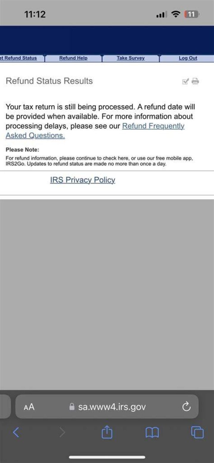 Is there an errors Department with the IRS?