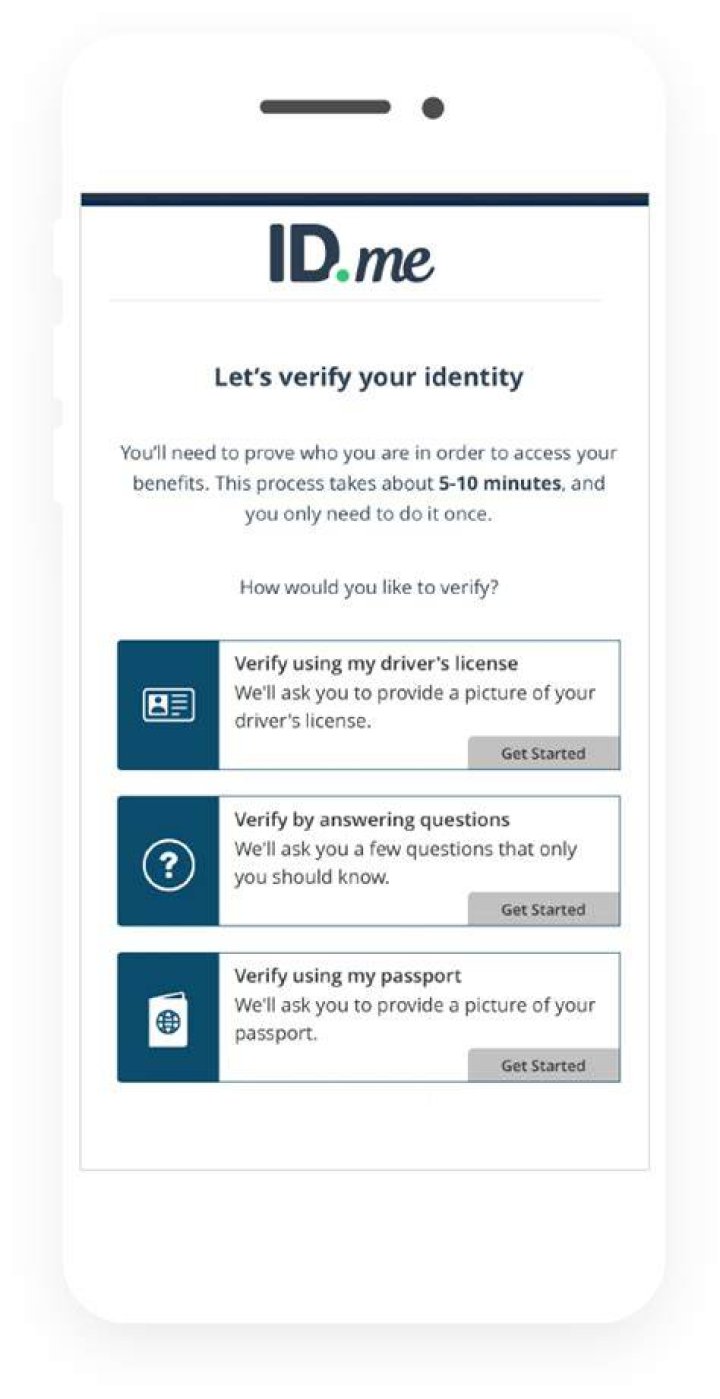 Is there another way to verify ID me?
