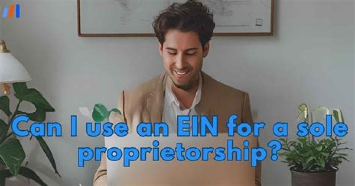 Should I get an EIN for my sole proprietorship?