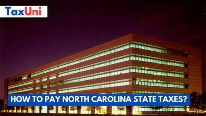 What address do I send my NC State taxes to?