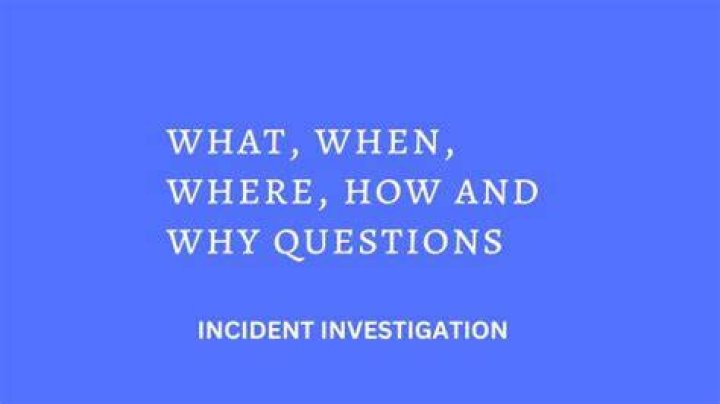 What are the questions that should be asked during the investigation?