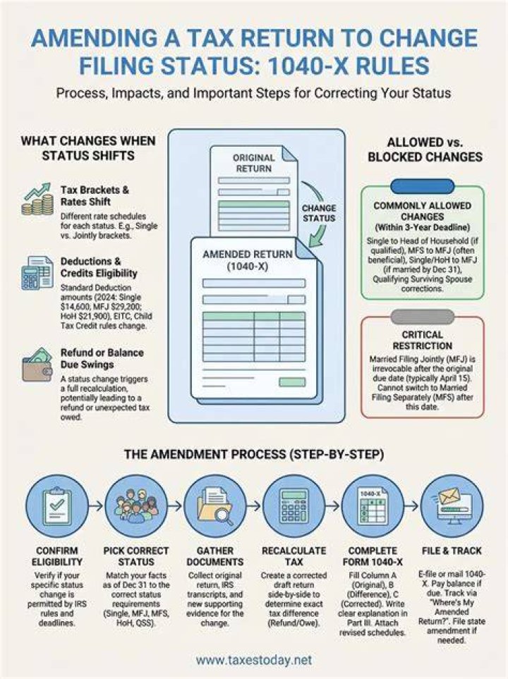 What are the rules for amending your tax return?