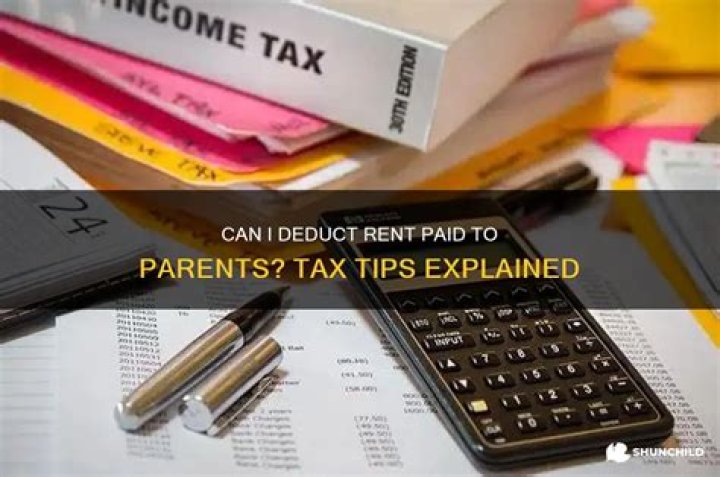 What can I deduct from my rent?