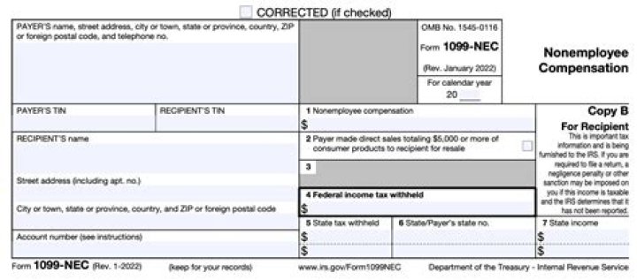 What do I need to fill out a 1099 for a contractor?