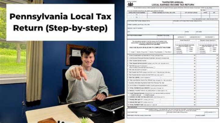 What do I put in my local tax return?