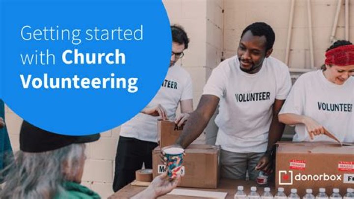 What do you do when you volunteer at church?