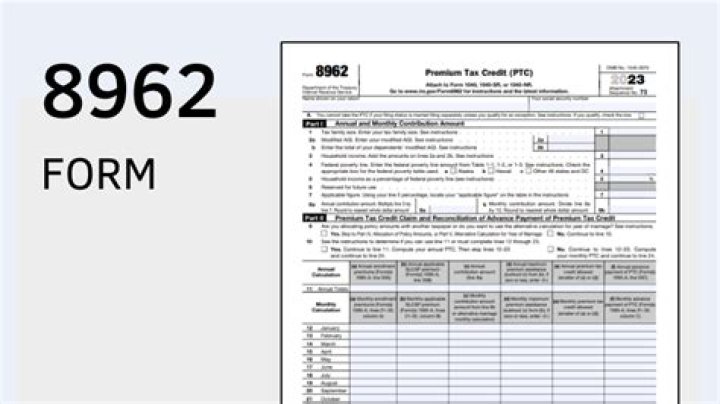 What do you need to know about Form 8962?