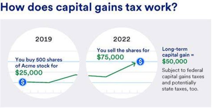 What do you understand by capital gains explain in detail?