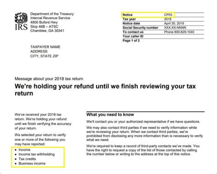 What does it mean this information is being furnished to the IRS?