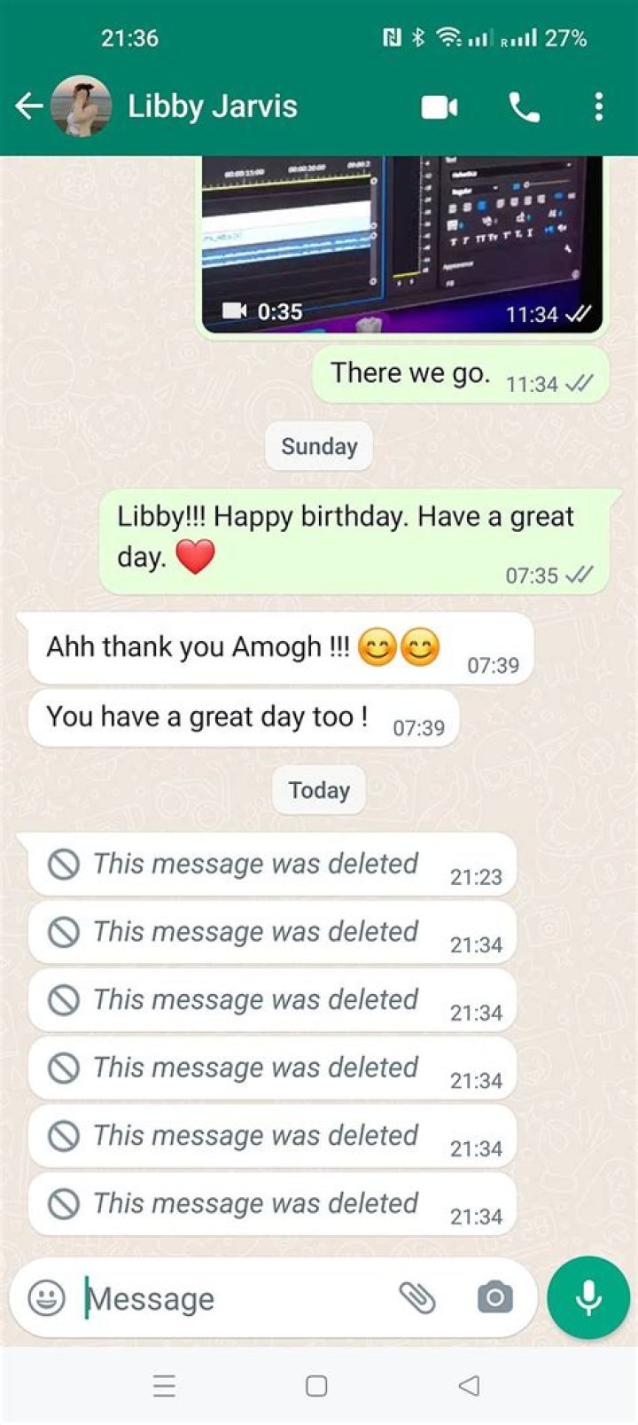 What does it mean when you send a text and it disappears?