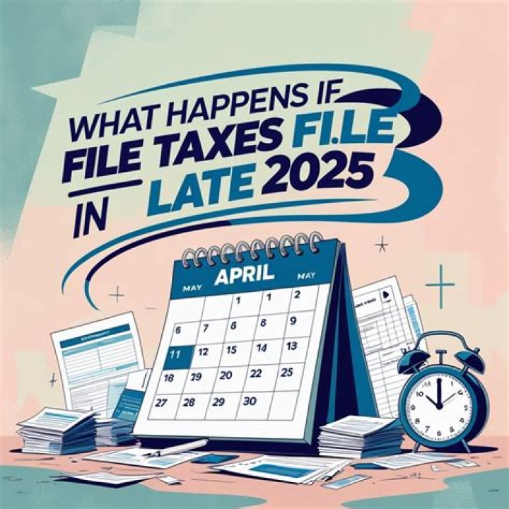 What happens if you file your taxes late in 2019?