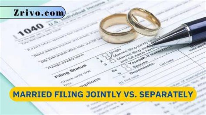 What happens to your tax return if you are married and file separately?