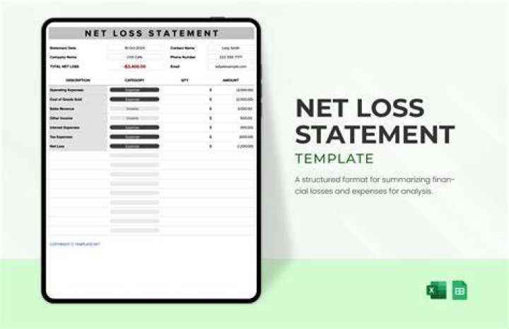 What is a net win/loss statement?