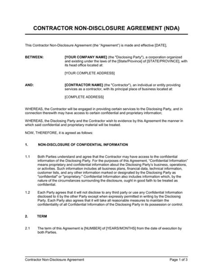 What is a non construction contractor?