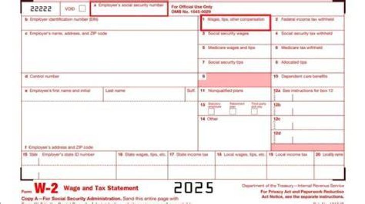 What is box1 W-2?
