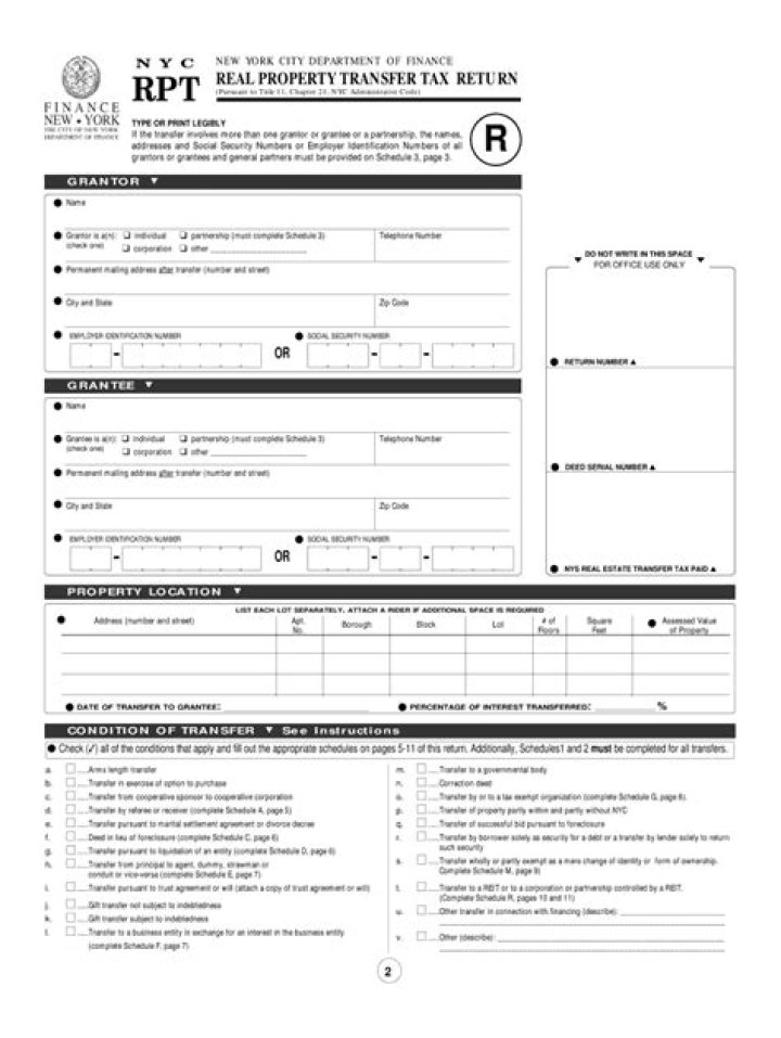What is real property on tax return?