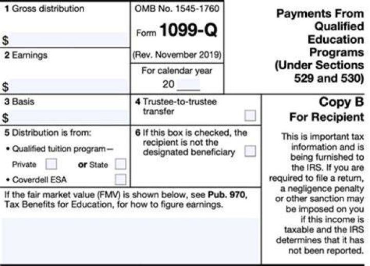 What is the difference between 1099q and 1098-T?