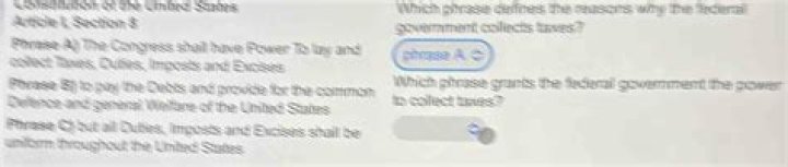 What is the main reason that the United States government collects taxes?
